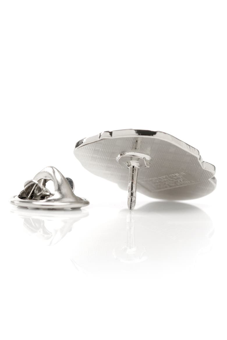 Houston Astros Sugar Skull Lapel Pin, Alternate, color, ORANGE