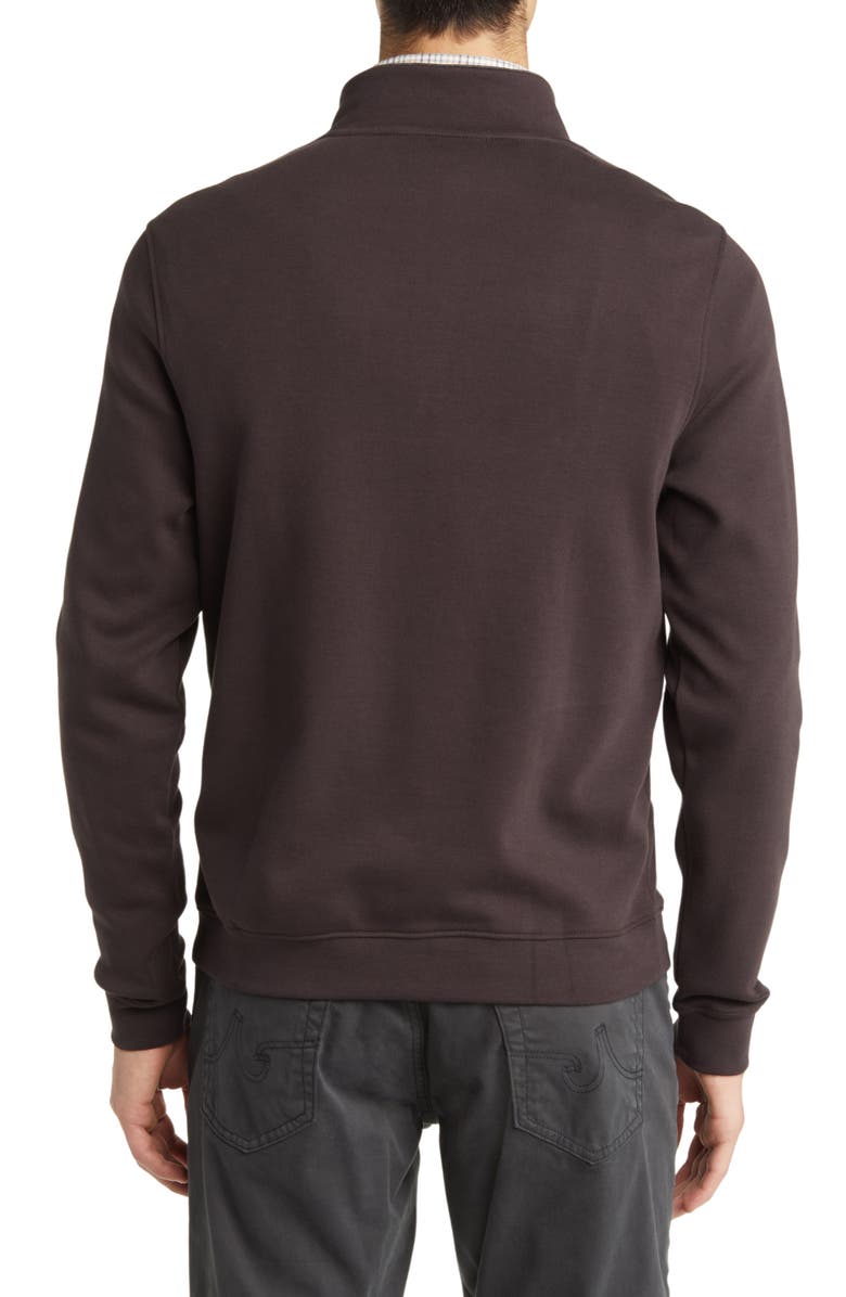 Scott Barber Pima Cotton Interlock Quarter Zip Pullover, Alternate, color, 