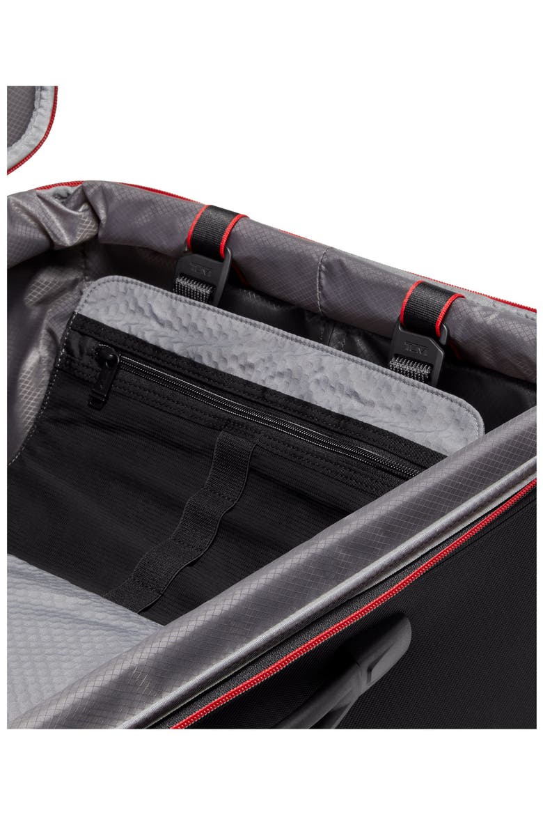 Aerotour Medium Front Pocket Expandable Checked Luggage, Alternate, color, BLACK