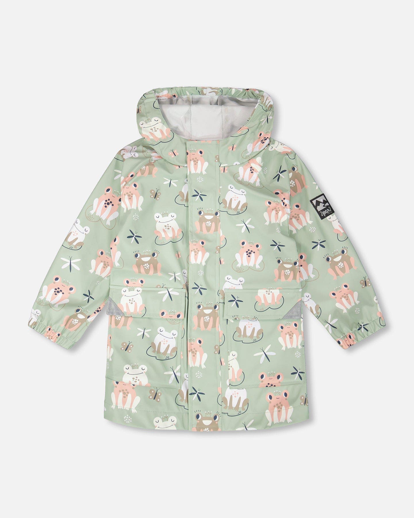 selected Green with Frog Print