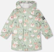 Deux par Deux Polyurethane Frog Rain Jacket