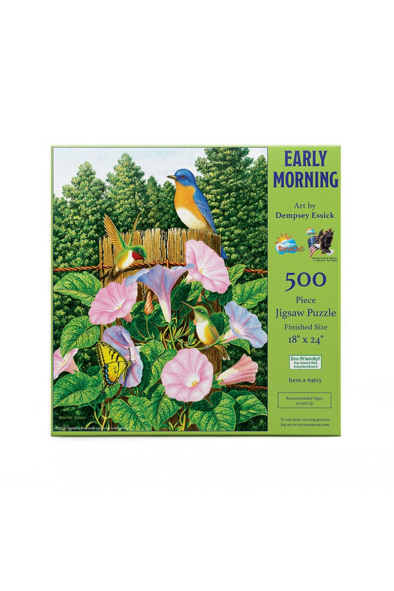 Early Morning 500 piece Jigsaw Puzzle for Adults, Alternate, color, Multicolor
