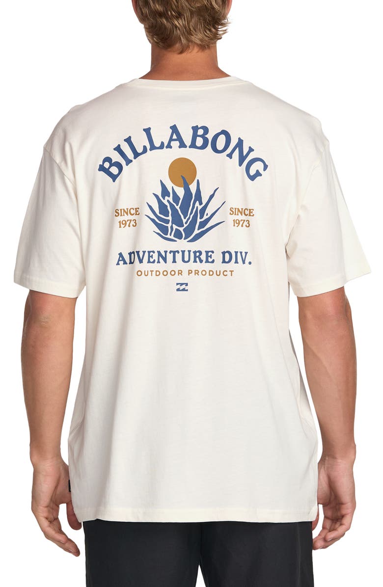 Billabong Agave Adventure Division Graphic T-Shirt, Alternate, color, Off White