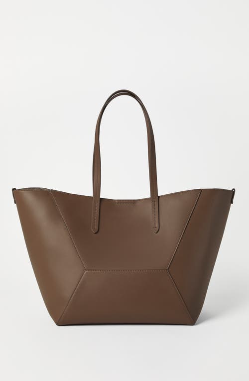 Brunello Cucinelli Calfskin Bc Duo Bag