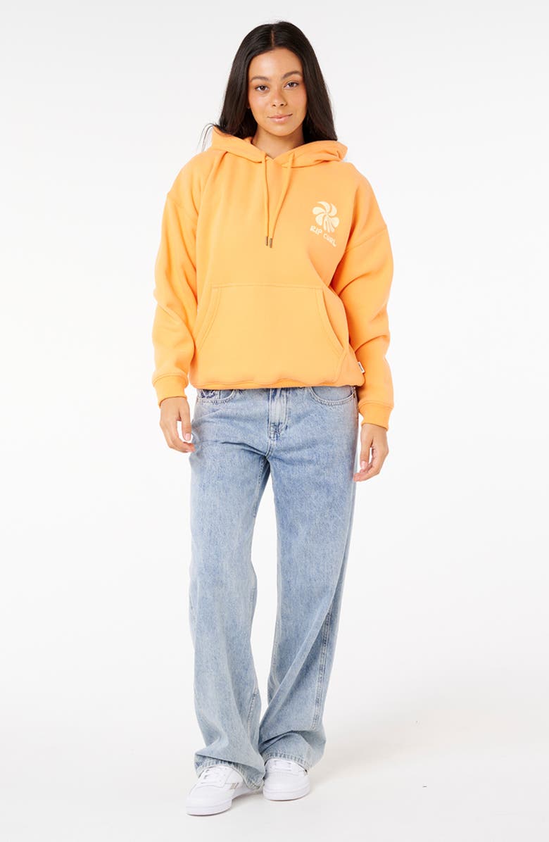 Rip Curl Shore Break Heritage Hoodie, Alternate, color, Dusty Orange