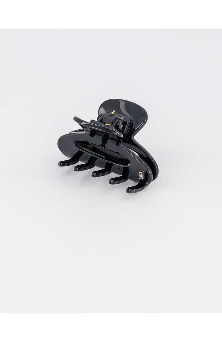 Alexandre de Paris Clemenceau acetate hair clip, Alternate, color, Black