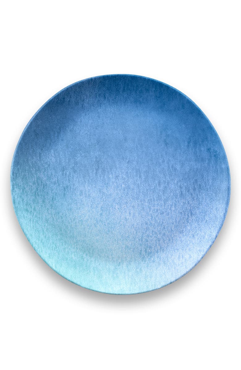 TarHong 6-Piece Oceanic Ombré Salad Plate Set, Alternate, color, Blue