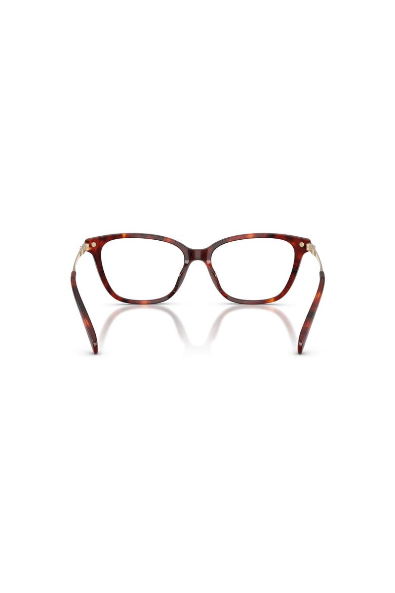 56mm Square optical glasses, Alternate, color, Tortoise