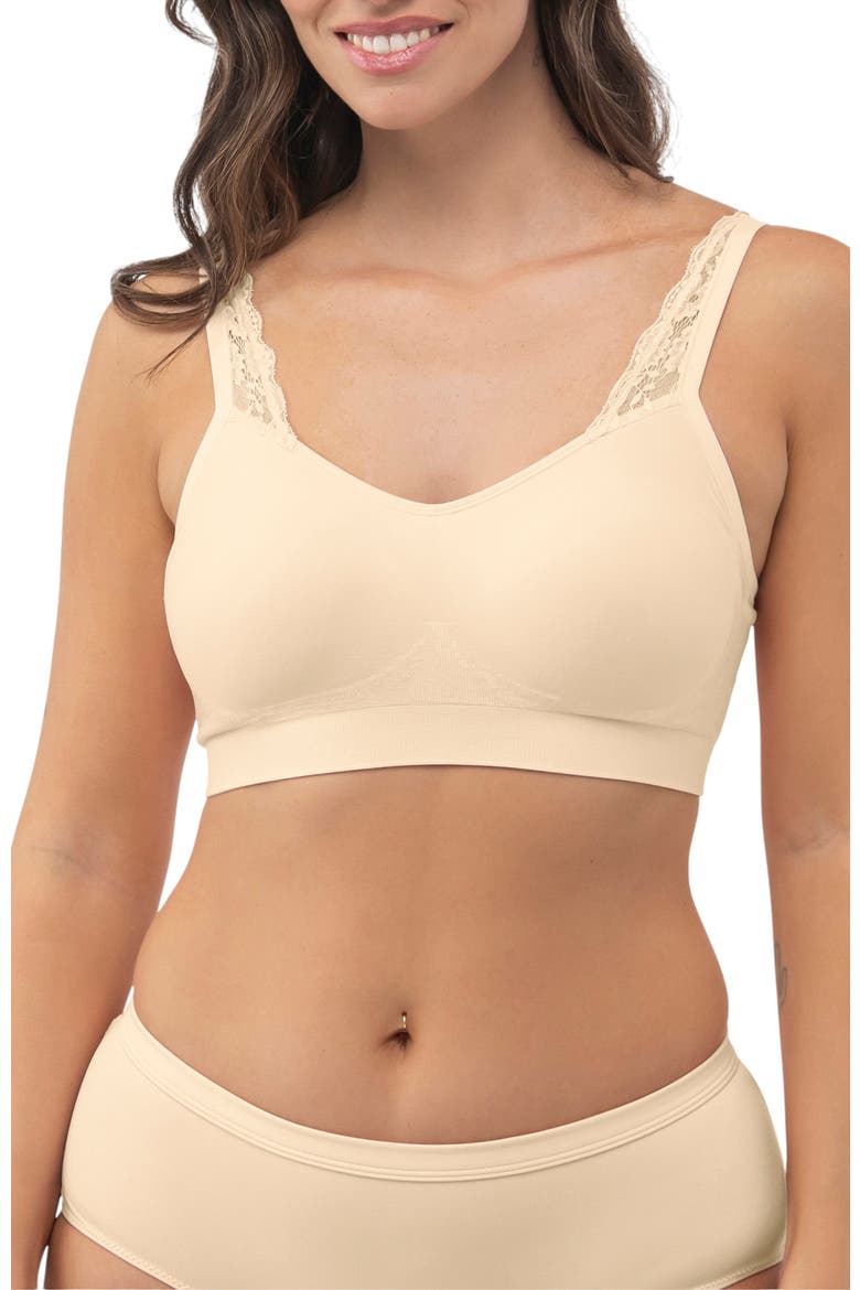Lace Bra, Main, color, Sand