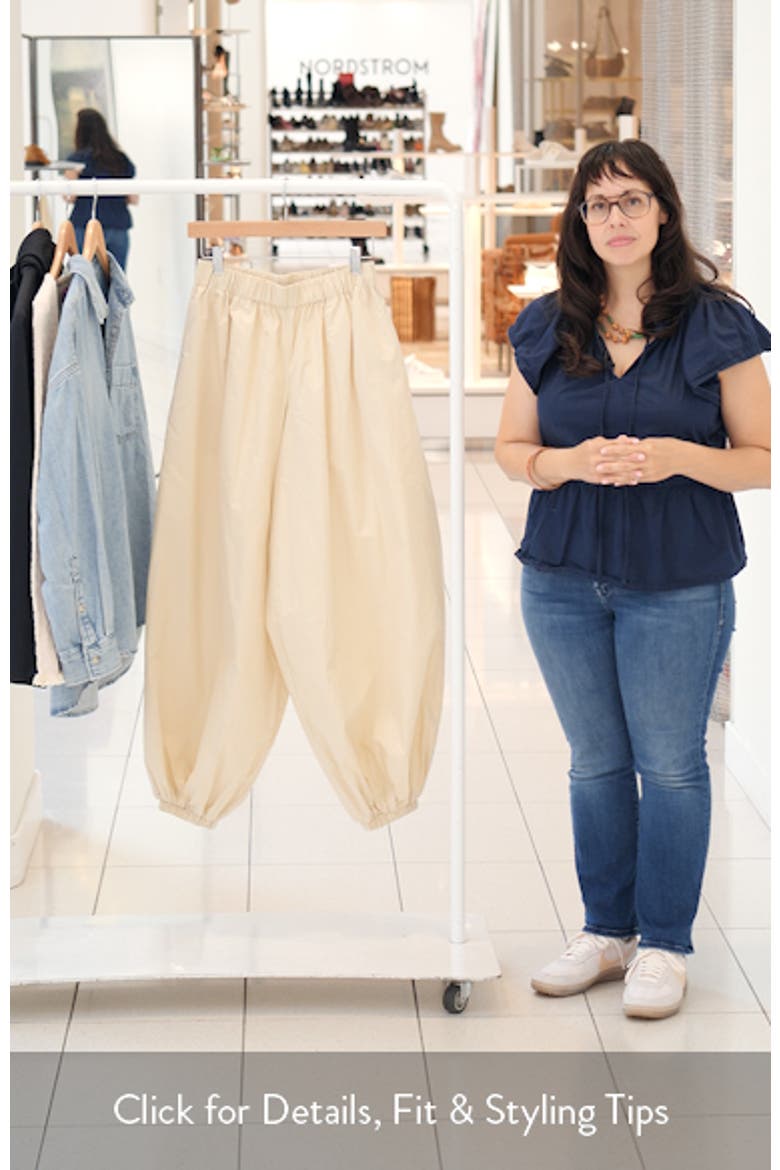 Cotton Balloon Pants video