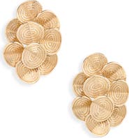 Panacea Cluster Circle Drop Earrings
