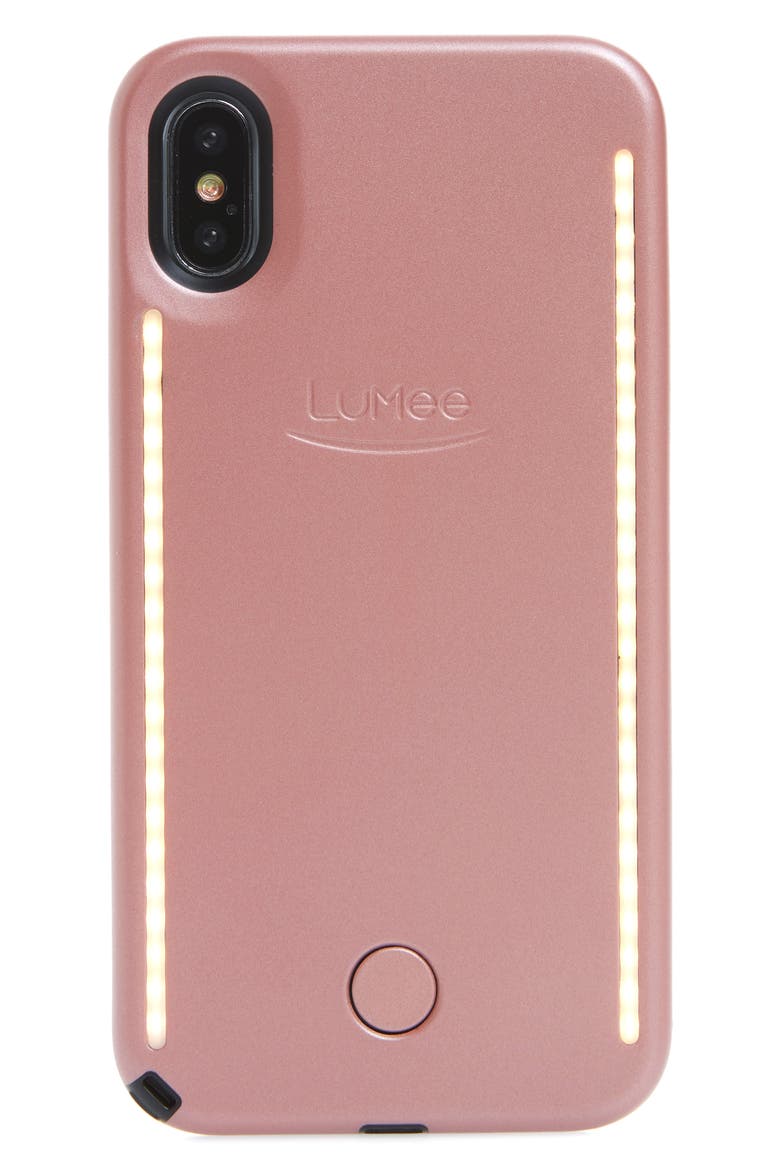 LED Lighted iPhone X/Xs Case, Main, color, ROSE
