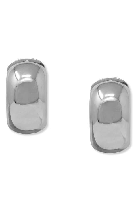 Classique Wide Hoop Earrings