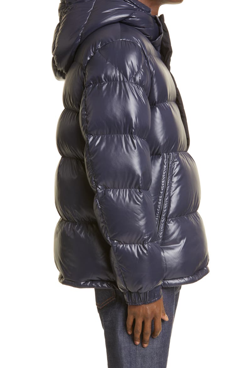 Maury Water Resistant Down Pullover Jacket, Alternate, color, NAVY