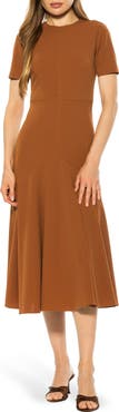 Alexia Admor Lennox Knit Midi Dress