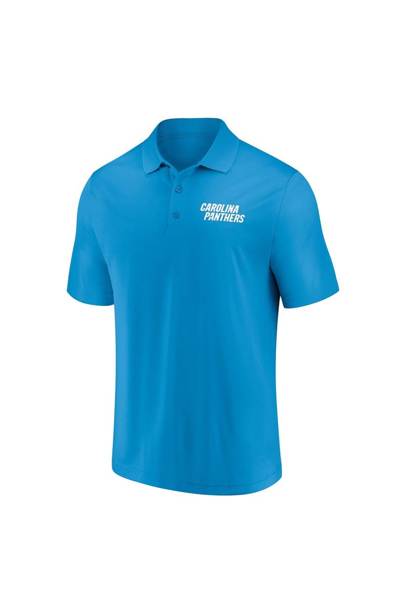 FANATICS Men's Fanatics Branded Black/Blue Carolina Panthers Dueling Two-Pack Polo Set, Alternate, color, 