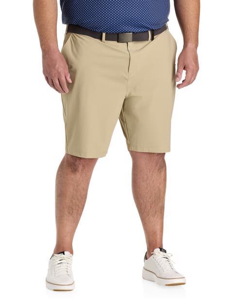 Big & Tall Flat-Front Golf Shorts