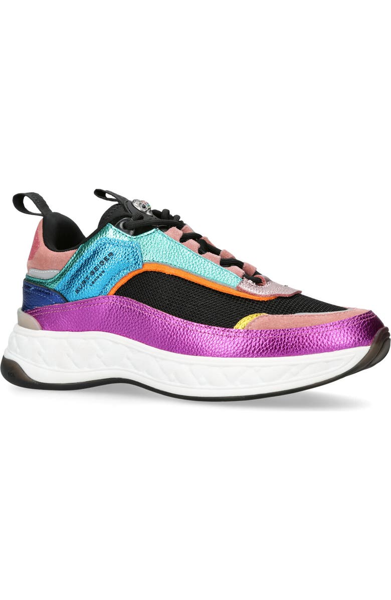 Kurt Geiger London Kensington Sneaker, Main, color, Metal Comb