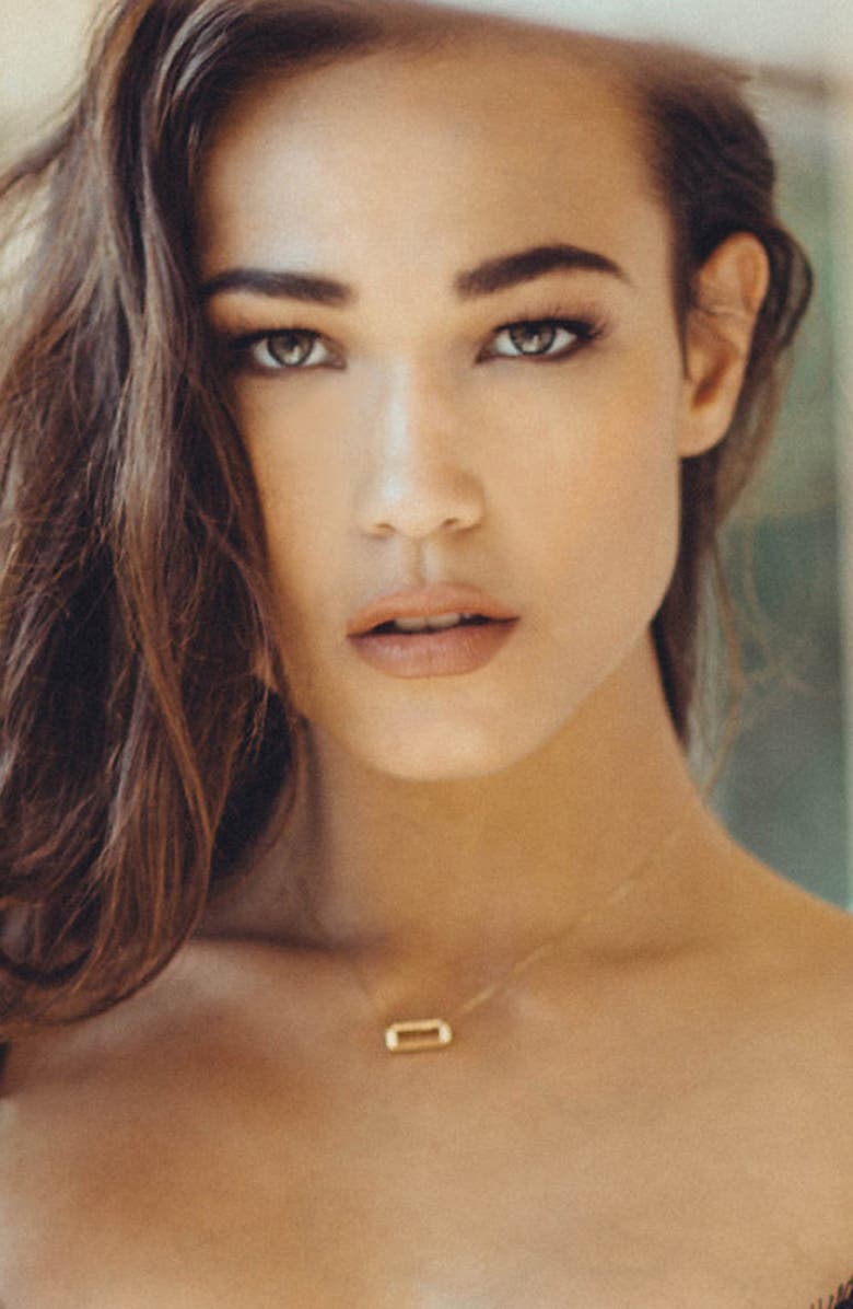 Congés Peace of Mind Amethyst Barrel Pendant Necklace, Alternate, color, 