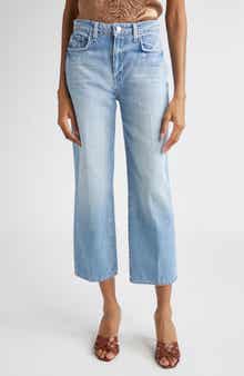 L'AGENCE June Stovepipe Crop Jeans