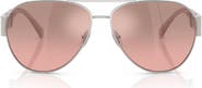 Versace 61mm Pilot Sunglasses