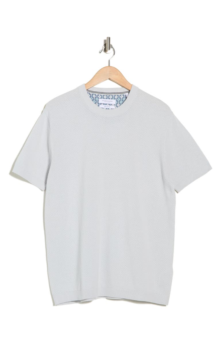 Cotton Sweater T-Shirt, Alternate, color, GREY