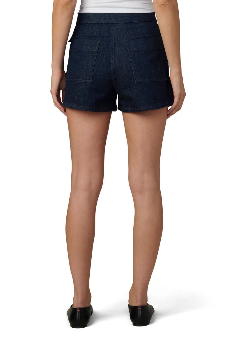 Joe's The Irina Flap Pockets Denim Shorts, Alternate, color, Rinse