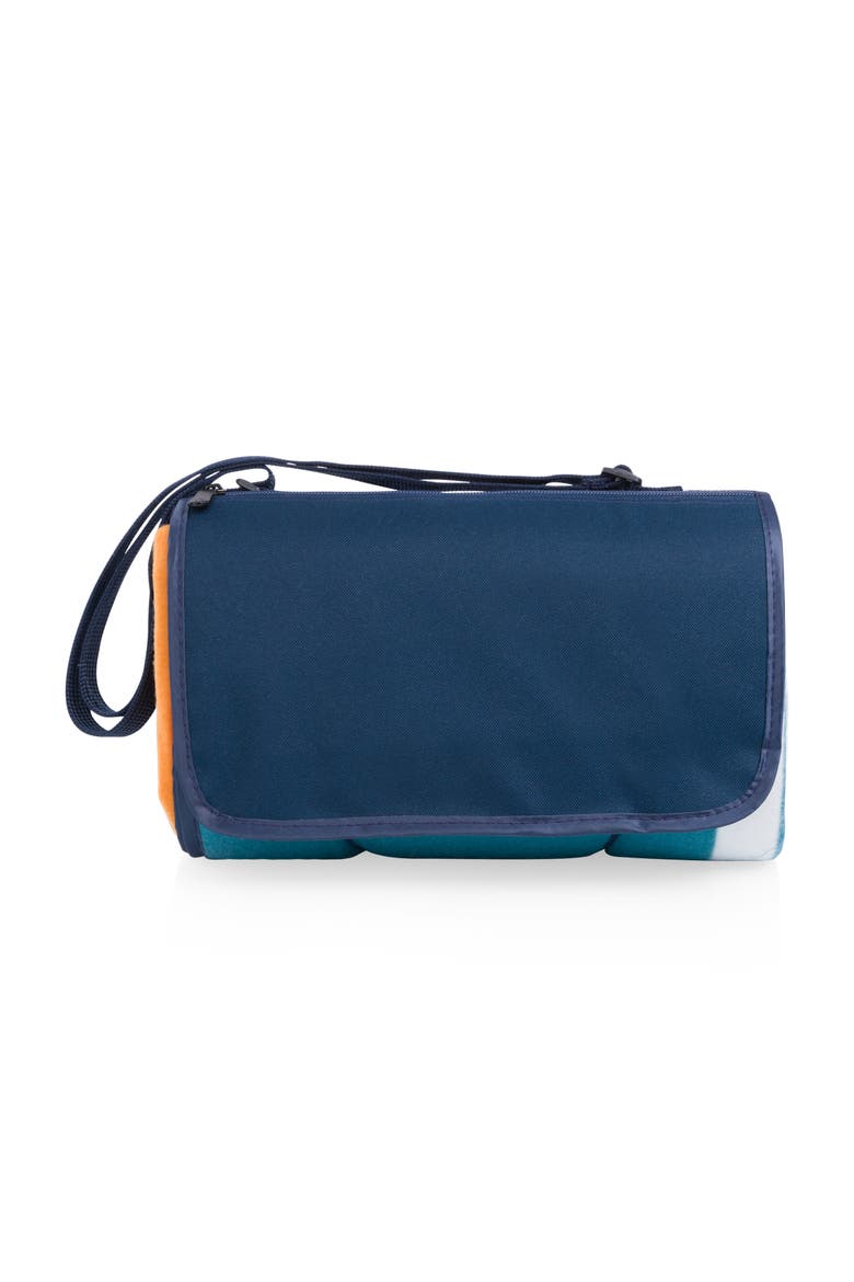 Blanket Tote XL Outdoor Picnic Blanket, Main, color, Marine Stripe