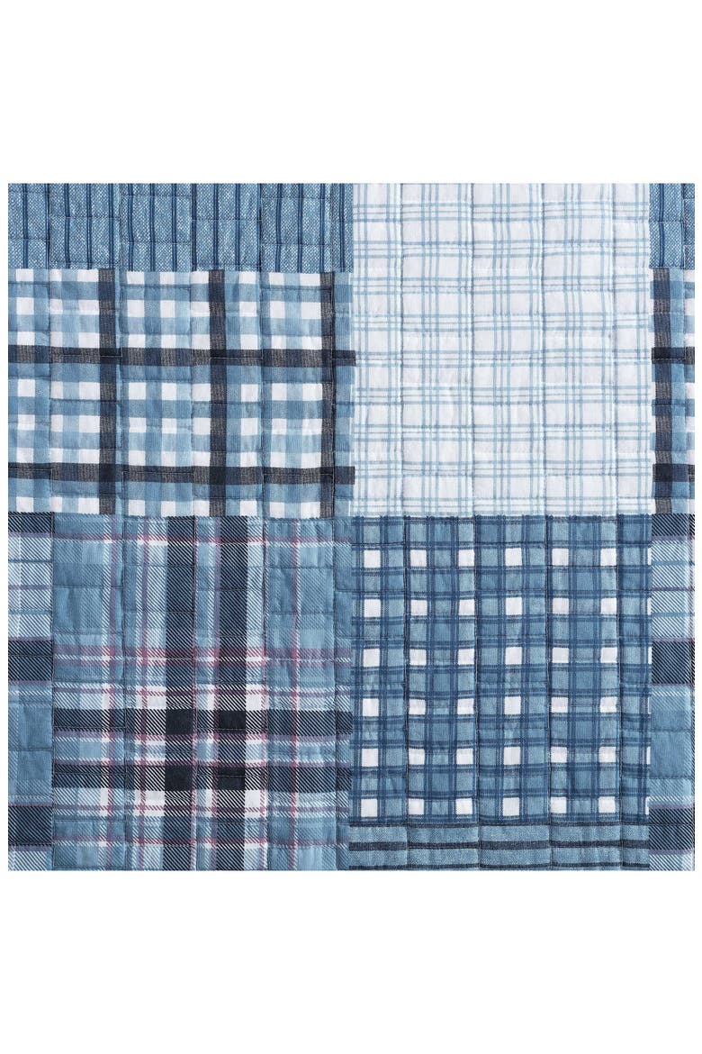 Hawthorne Cotton Quilt 3-Piece Set, Alternate, color, SPRING WHITE/ BLUE/ PURPLE