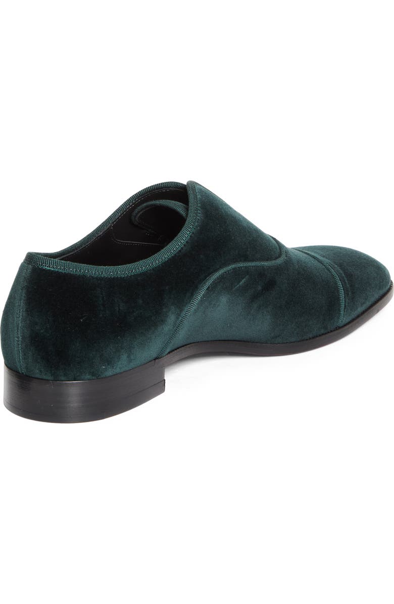 Christian Louboutin Alpha Male II Cap Toe Slip-On, Alternate, color, Agave