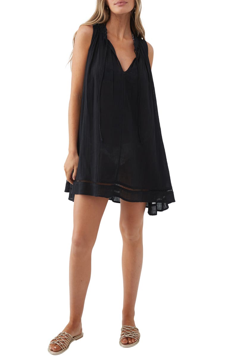 O'Neill Tikal Sleeveless Cover-Up Dress, Main, color, 