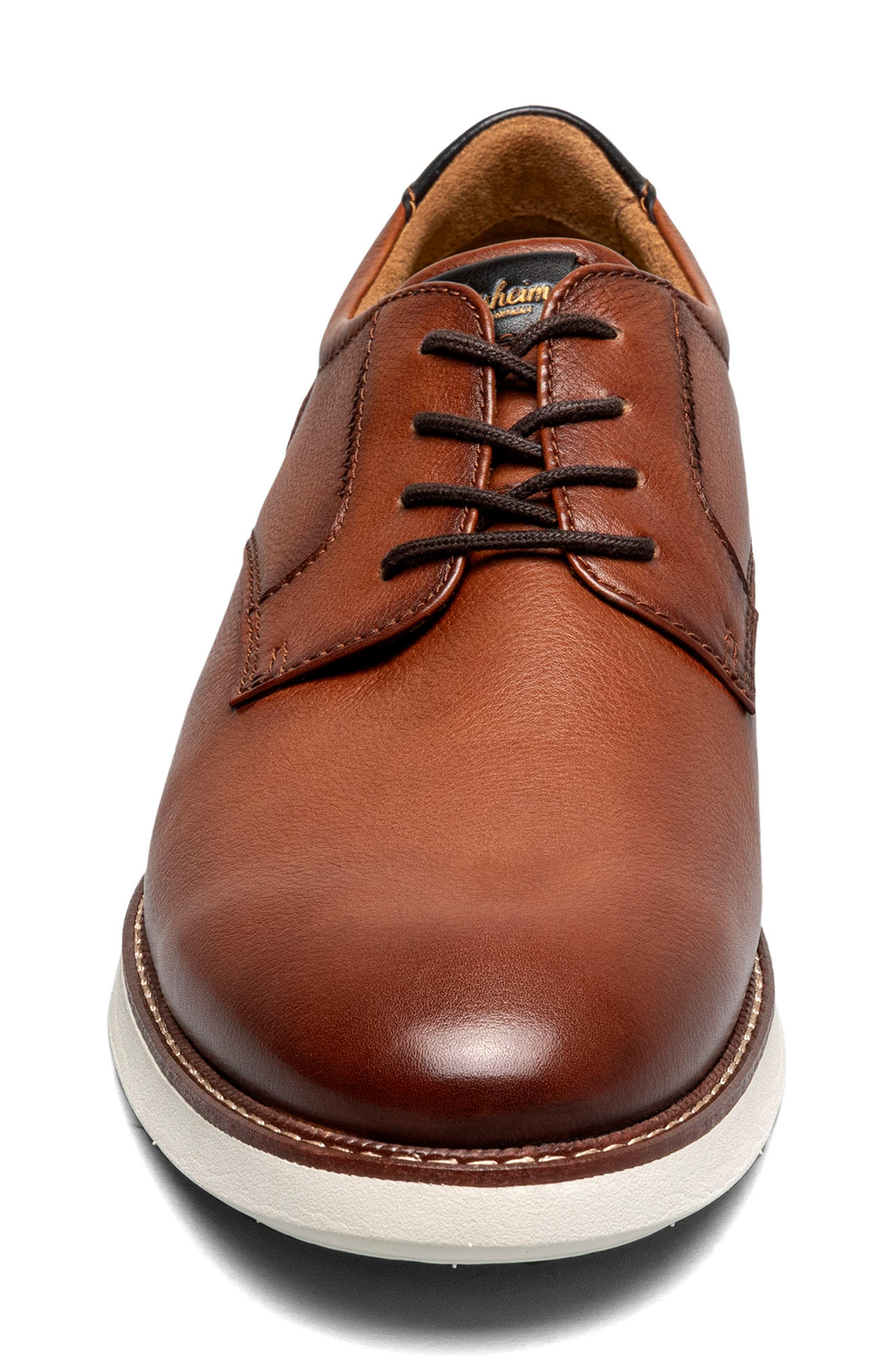 Launch Plain Toe Derby, Alternate, color, COGNAC MULTI