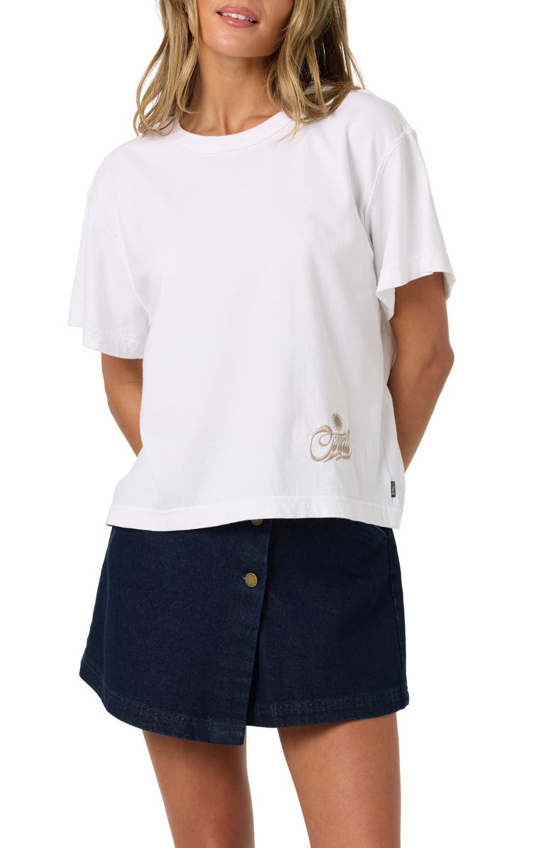 O'Neill OG Radical Sun Boxy Graphic Tee, Alternate, color, White