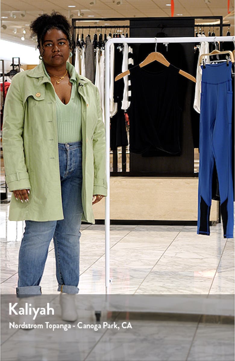Featherweight Crossover Hem Crop Tank, sales video thumbnail