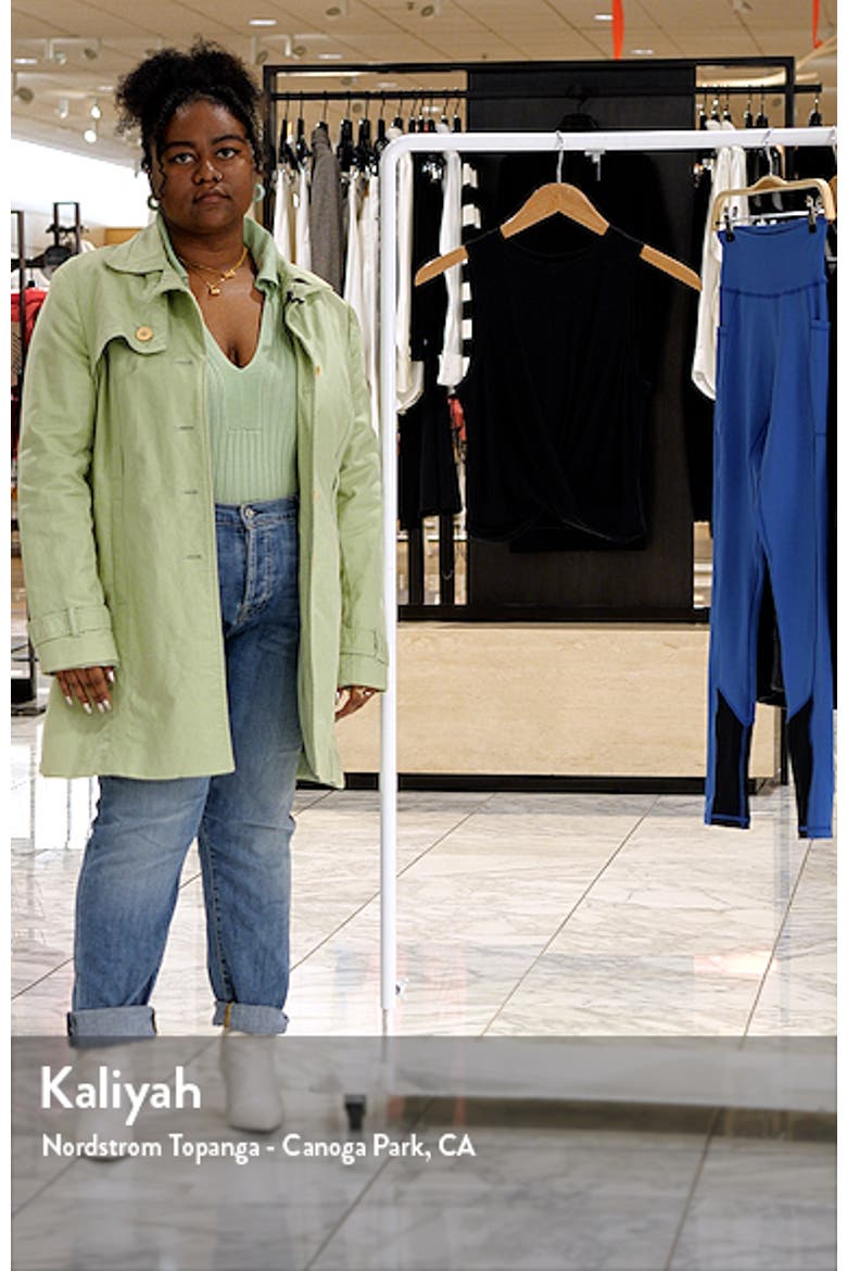 Featherweight Crossover Hem Crop Tank video
