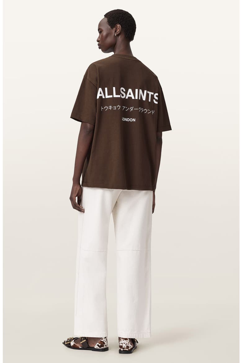 Underground Etta Cotton Graphic T-Shirt, Alternate, color, BOTTLE BROWN
