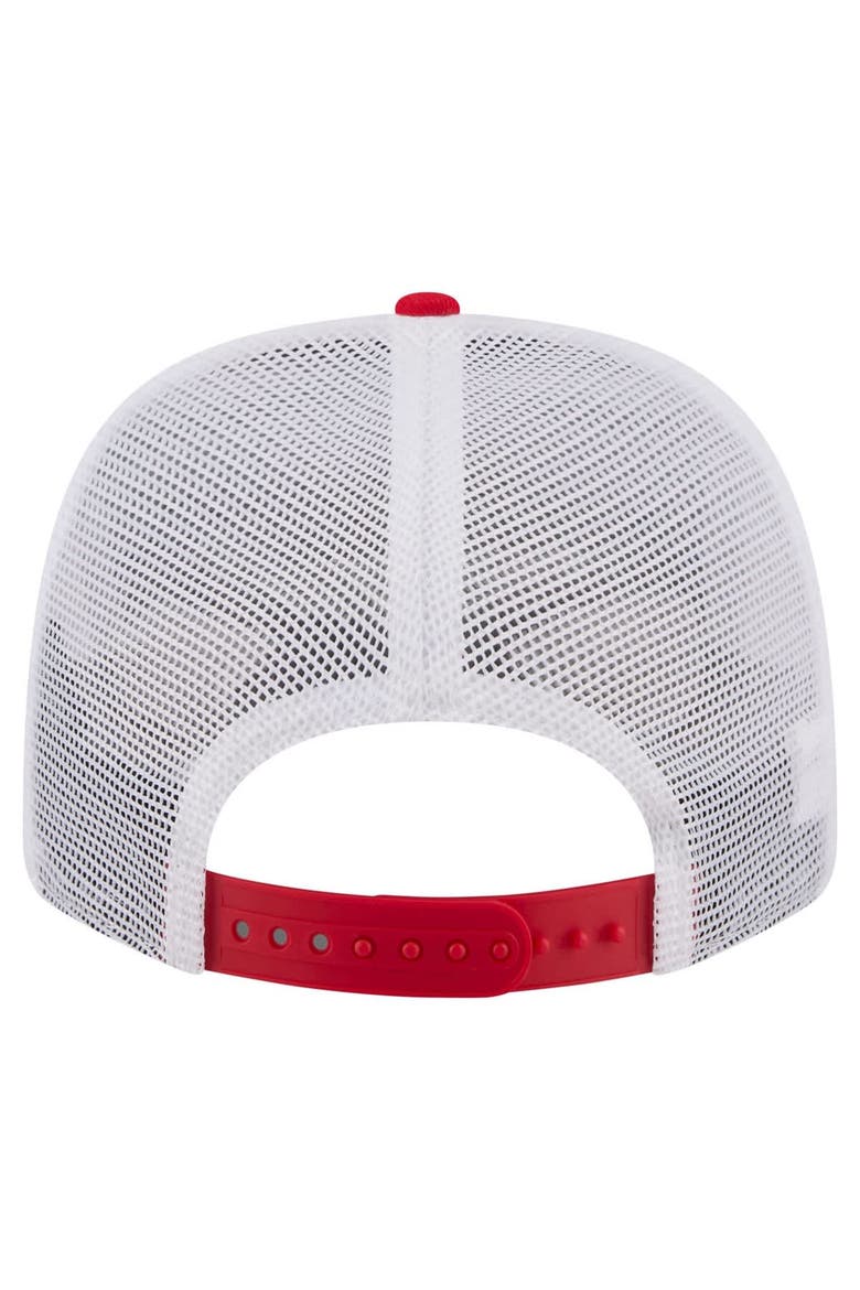 Men's New Era  Red Kansas City Chiefs 9SEVENTY Trucker Adjustable Hat, Alternate, color, Red