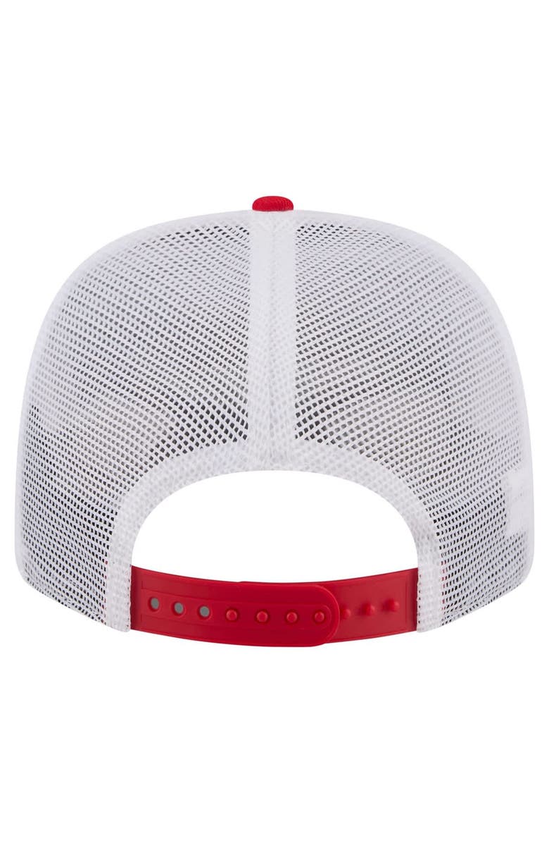 New Era Men's New Era Red Kansas City Chiefs 9SEVENTY Trucker Adjustable Hat, Alternate, color, Red