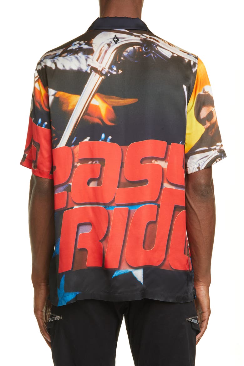 Easy Rider Shirt, Alternate, color, BLACK RED