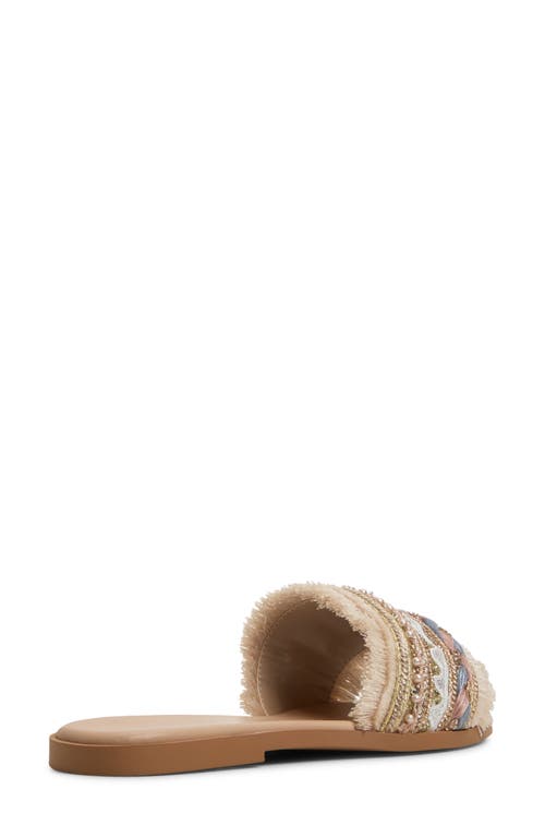 Aldo Women's Coralya Embellished Flat Sandals In Pink