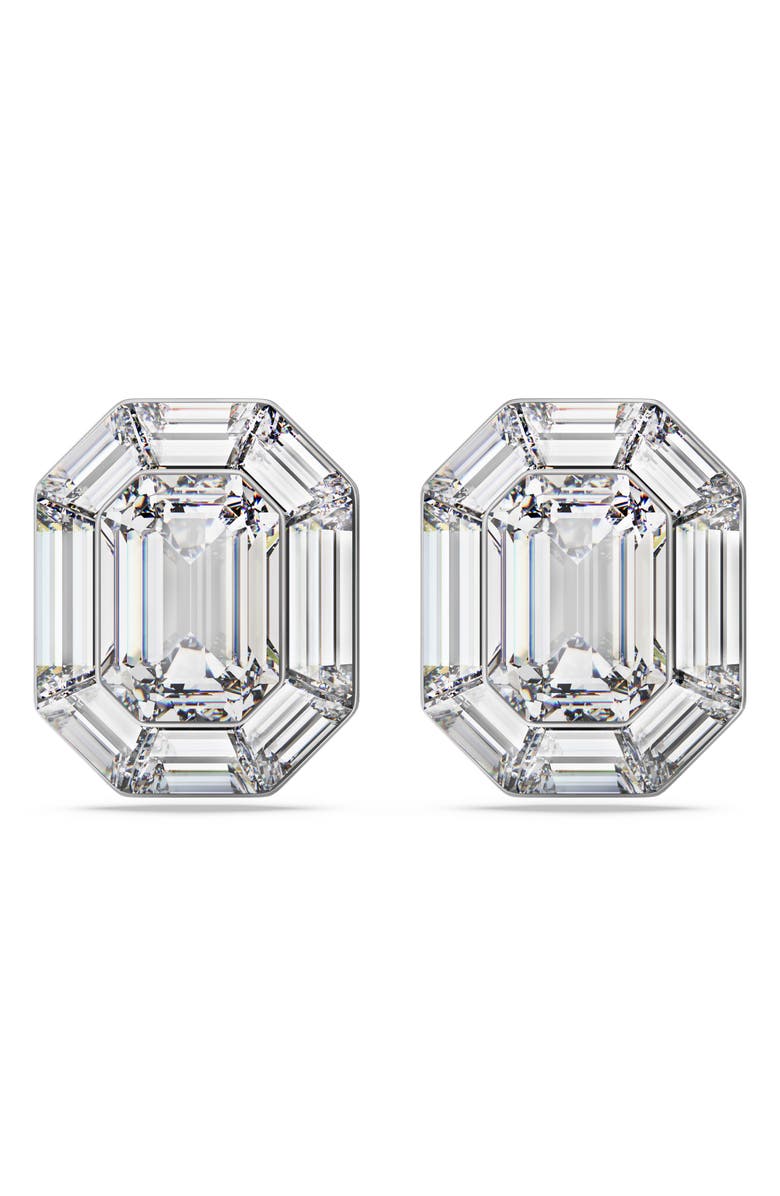 Lucent Crystal Clip-On Earrings