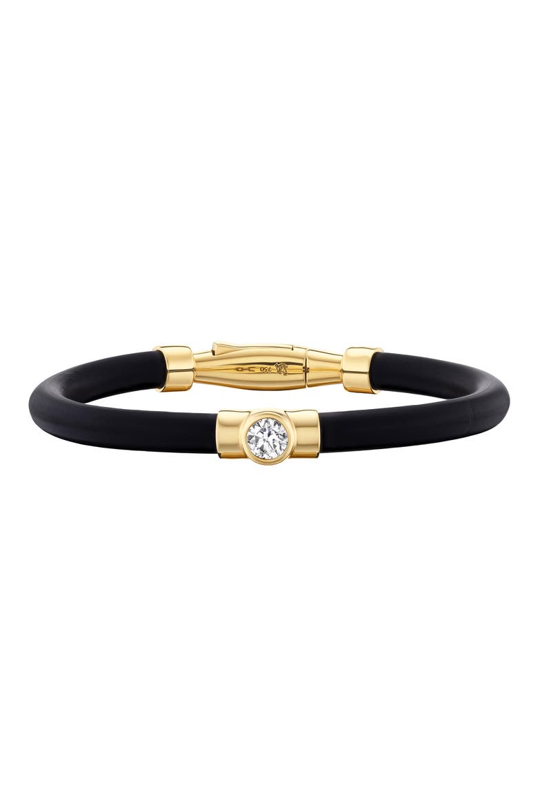 Carbon Diamond Bracelet, Main, color, YELLOW GOLD