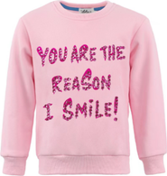 Lola + The Boys You Are The Reason I Smile Sweatshirt