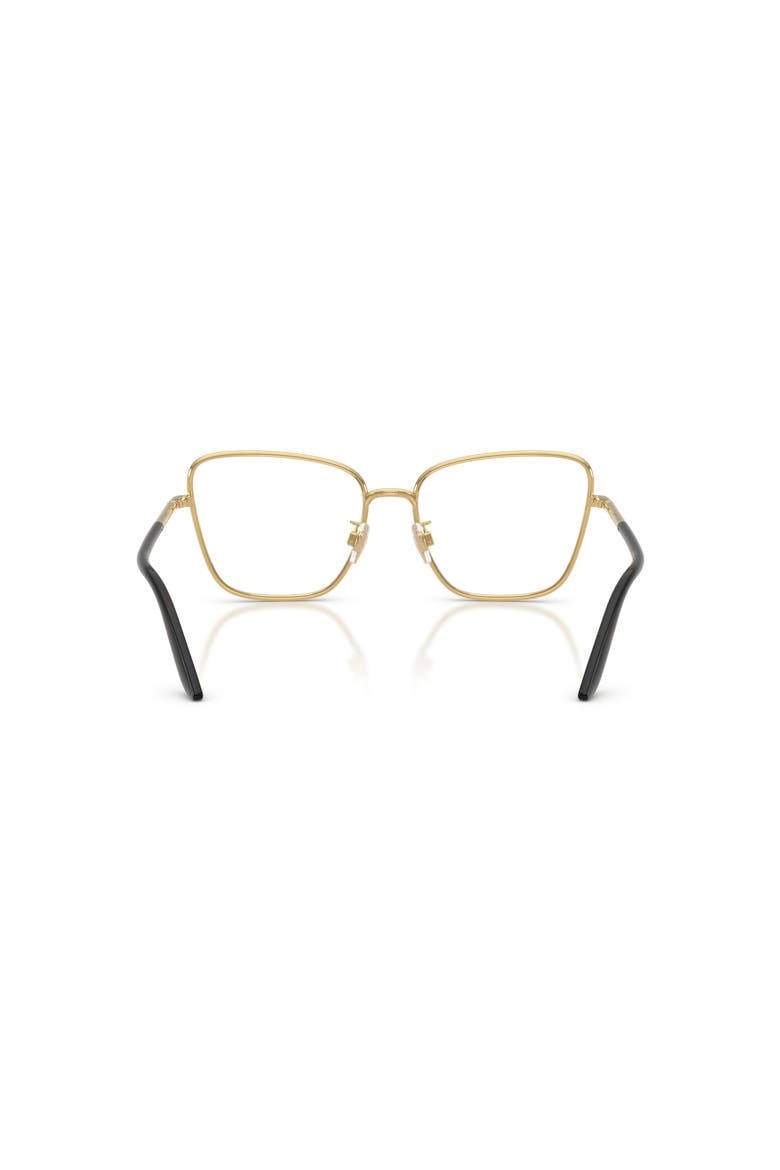 55mm Cat Eye optical glasses, Alternate, color, Gold