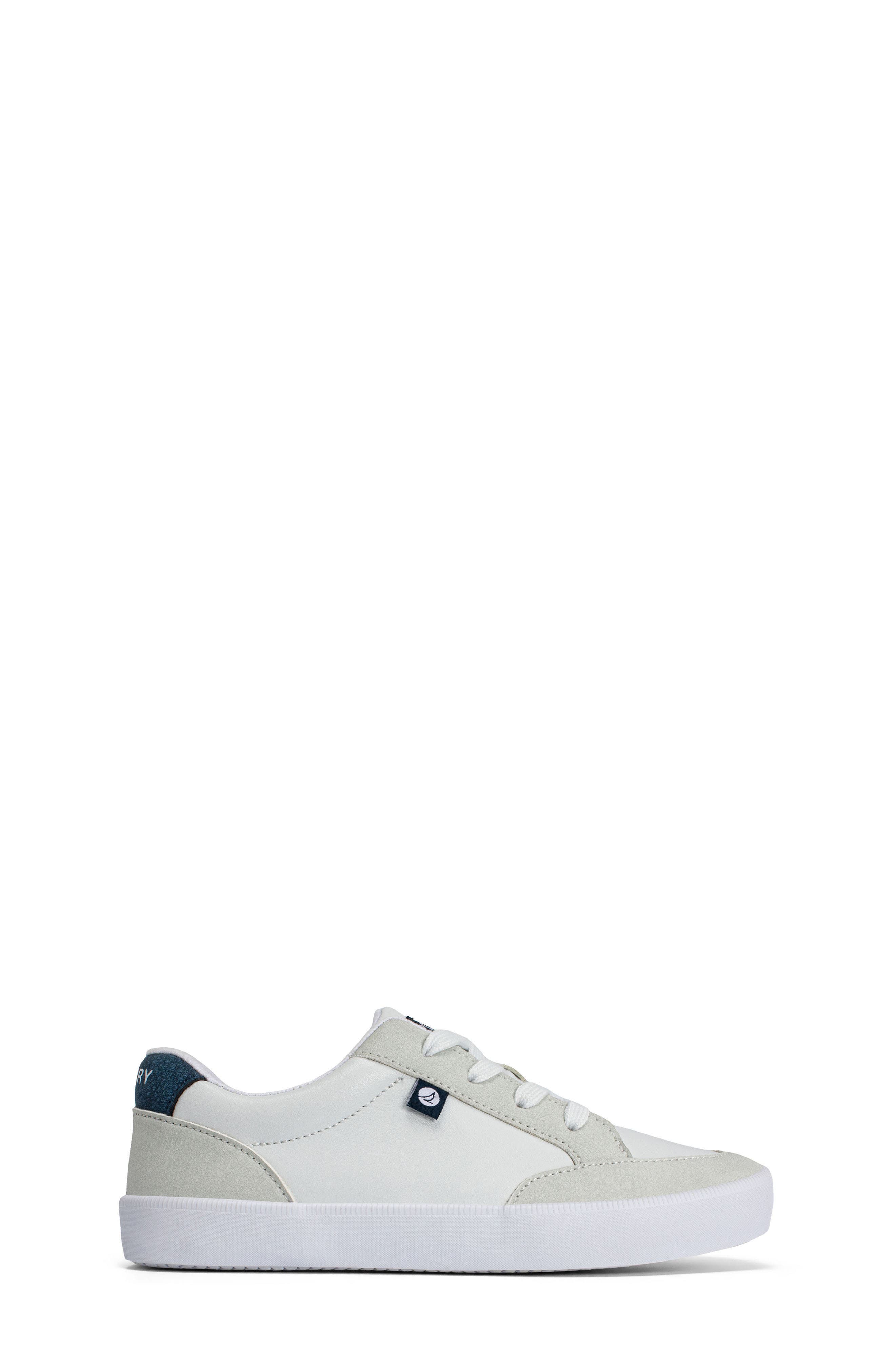 Kids' Boardwalk II Sneaker, Alternate, color, WHITE