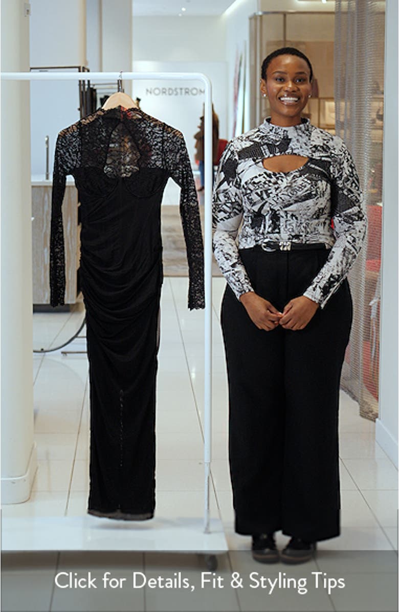 Shiloh Long Sleeve Body-Con Dress, sales video thumbnail