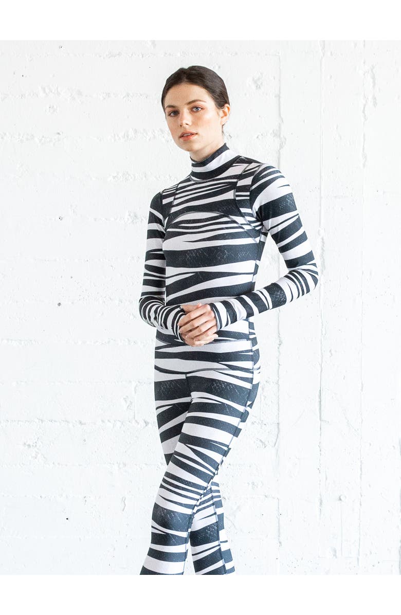 tutublue.com Women's Full-Body One-Piece Swimsuit - UPF 50+, Alternate, color, Banded Sea Snake