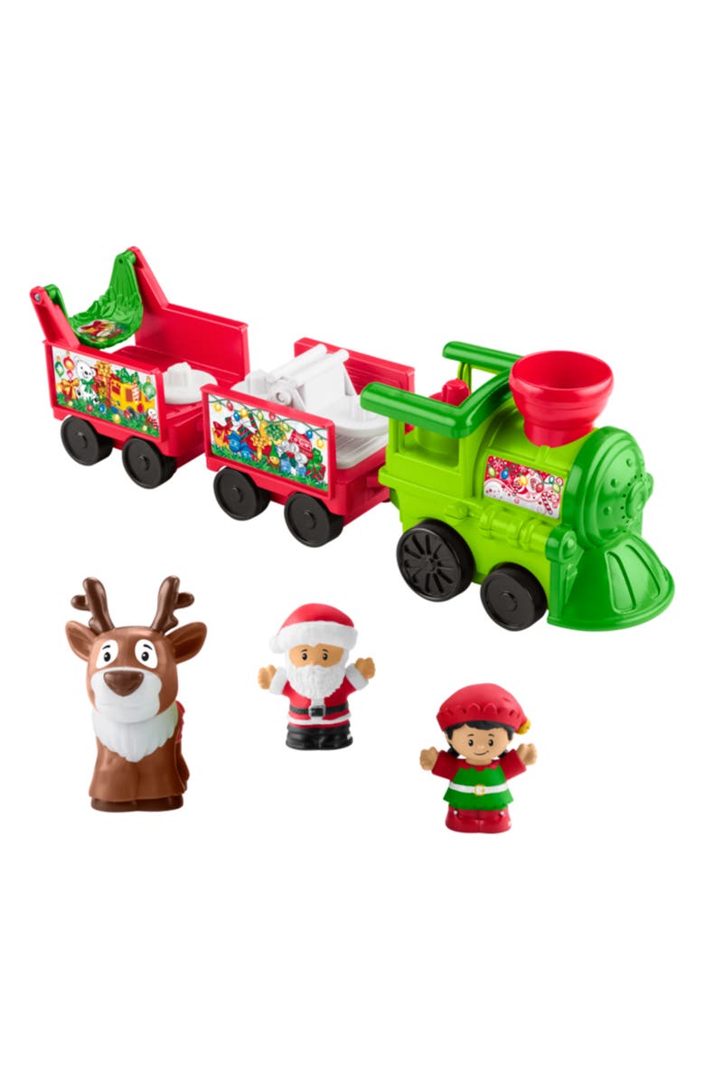 FISHER PRICE Little People Musical Christmas Train
Figures Playset, Alternate, color,