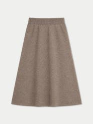 Gobi Cashmere Cashmere Knitted Midi Skirt