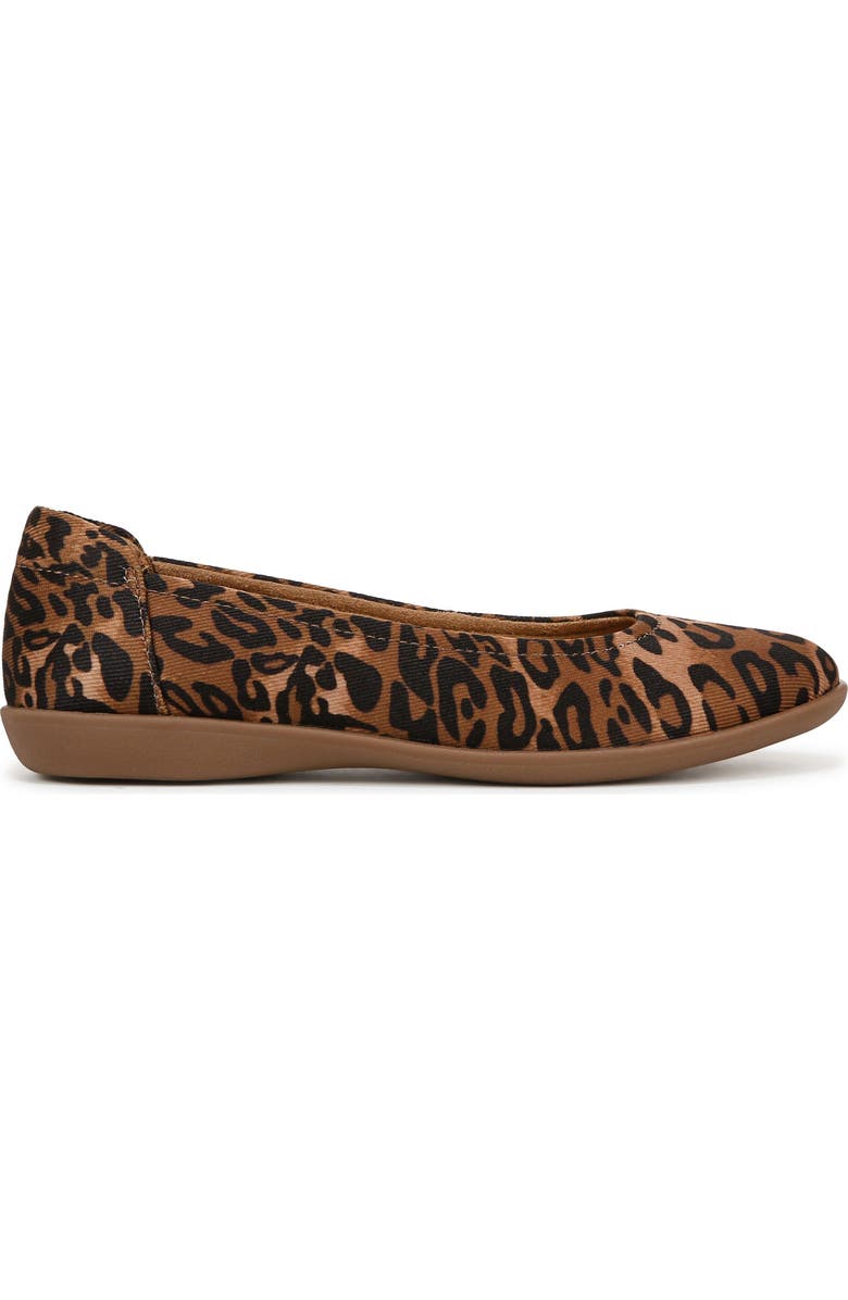 Naturalizer Flexy Flat, Alternate, color, Leopard Print Fabric